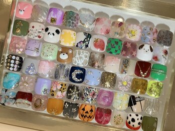 ブレス 仙台駅前本店(BLESS)/秋フットジェルネイル!