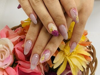 ダブルネイル(Double Nail)/【ほり】持ち込みアート