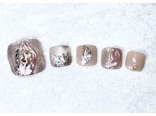 ローズクォーツ(Rose Quartz)/フット定額Bアートコー¥8,500