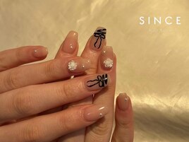 リボンネイル(菜奈加)