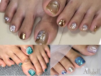 アリーベル 新越谷 南越谷(Allybell)の写真/【口コミ高評価】オシャレは足元から♪旅行前や普段ハンドジェルネイルができない方にも◎