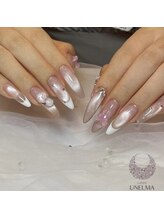 スカルプ◇ジェリップ長さ出しネイル