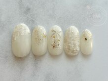 オレンジスティック/クリスマス/ツイード/ツリー