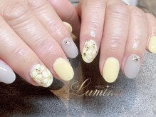 ルミナ 伊勢崎店(Lumina)/手描きフラワーネイル