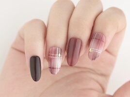 チェックネイル