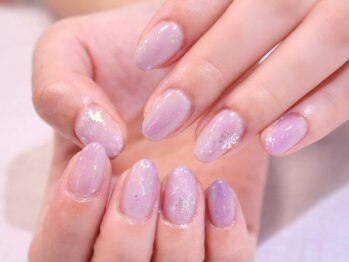 ラルネイル 大宮(Lull. nail)/*ニュアンス*粉雪*