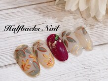 ハーフバックス 堀之内店/植物ネイル