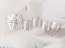 ネイルサロンフォーユー(for u)/ぷっくりフット￥7500