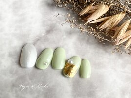 金箔　パール　ニュアンス
