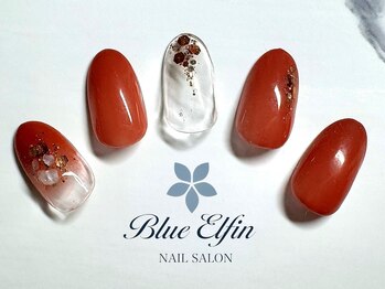 ブルーエルフィン(Blue Elfin)/シンプルシェルネイル