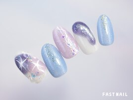 お祭りネイル