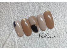 ネイルアンドコー (Nail&co.)/サンプル　シンプル　5890円