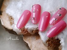 エーネイルズ 心斎橋(A.nails)/キレイめネイル