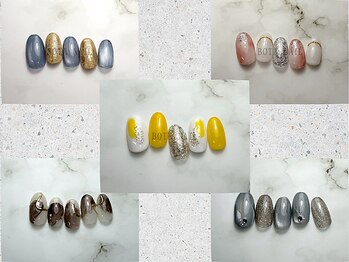 ボタネイル 近鉄八尾駅前店(BOTA NAIL)/3.40種類セレクトデザイン8月