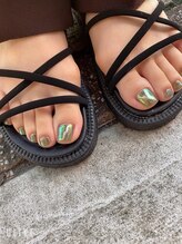 エミルアイラッシュ 東高円寺店(emile EYELASH)/フットワンカラー￥6000