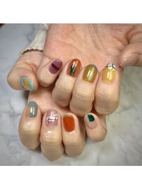 個性派ネイル