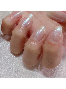 ウープスネイル 北上パル店(OopsNAIL)/オーロラネイル