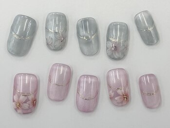 ネイルサロン クイール 小山店(NAIL SALON QUILL)/春定番さくらアート