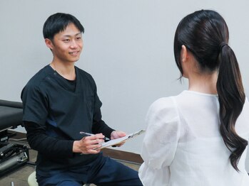 だるま整骨院/カウンセリングは丁寧に行います
