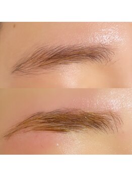 アイラッシュサロン フルール(eyelash salon FLEUR)/すっきり眉毛