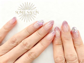 ソネルサロン 駒込店(SONEL SALON)/ラメグラデーション