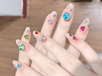 ルル 新宿店(Lulu’s)の写真/【全てのお客様が対象★付け放題¥6980~からご用意アリ!】お好きなデザインをお持ち込みもOKです!