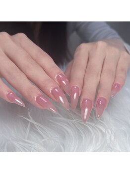 ホワイトネイル 難波店(WHITE NAIL)/マグネットネイル/ワンカラー