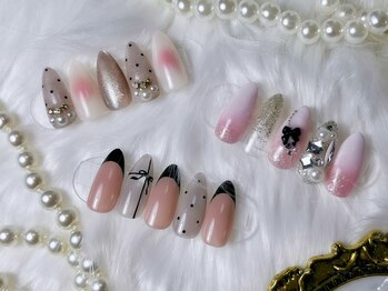 ムーミーフェブ 板橋店(muumii Feb.)の写真/【板橋駅徒歩3分♪】豊富なカラー展開！女子力上がるうる艶モテネイル★デートやオフィスにも◎