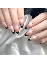 アートネイル ギャラリー(Art nail Gallery)/チークフレンチネイル