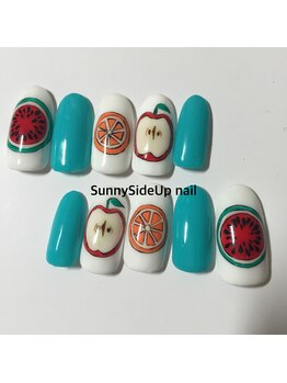 サニーサイドアップ ネイル(Sunny SideUp nail)/Merry vol.2掲載 デザイン