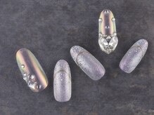 サンミーゴネイル 神戸店(Sunmego Nail)/ギャラクシーデカビジューネイル