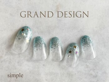 グランドデザイン 岐阜店(GRAND DESIGN)/ラメグラデーション