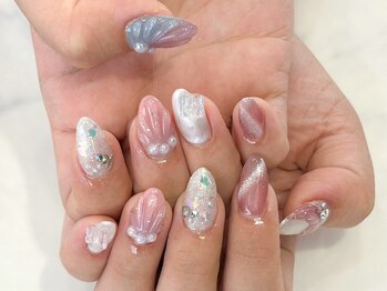 テラス(TERRACE)/マーメイドネイル