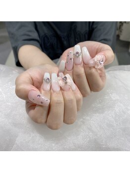 クイーンズビューティーサロン 新宿本店(Queen's beauty salon)/チップ長さ出し10本+定額コース