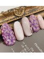 ネイルステーション アトレ浦和店(NAIL STATION)&nbsp;毎月色んなデザインをご提案しています。＃切子ネイル