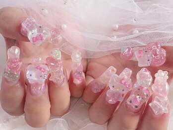 ミイネイル(Me nail)/#ボンボンシール#ゴテゴテネイル