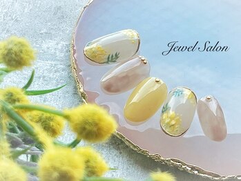 ジュエルサロン(JEWEL SALON)/ミモザネイル♪