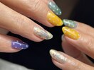 【定額】カラフルネイル