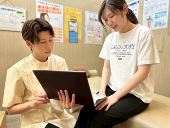 門司駅やわらぎ鍼灸整骨院/丁寧なヒアリング