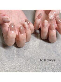 チェックブラウン♪