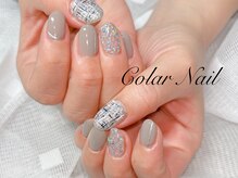 コラールネイル 本町(Colar Nail)/ツイードグレーの魔法使い