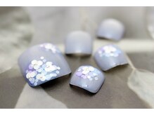 ネイルルージュ(Nail Rouge)/紫陽花ネイル