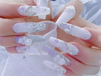 【チップ長さだしネイル】