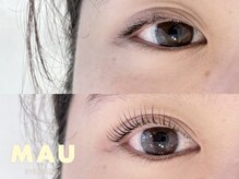 MAU eye design【10月1日NEW OPEN(予定)】の雰囲気(まつげ一本一本の状態をみて丁寧に施術しています。)