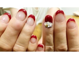 秋先取りネイル