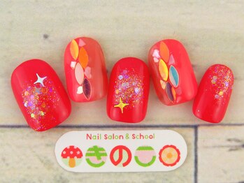 ネイルサロン きのこ/選べるデザインMコース