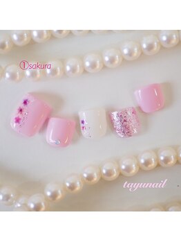 たゆ ネイル(たゆnail)/newフットデザイン☆