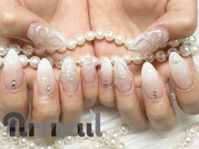 アルスネイル(Ars nail)/リボンミラーネイル