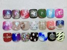 フット選べるアート¥7000