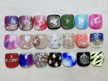 ルアナ 長居店(Luana)/フット選べるアート¥7000